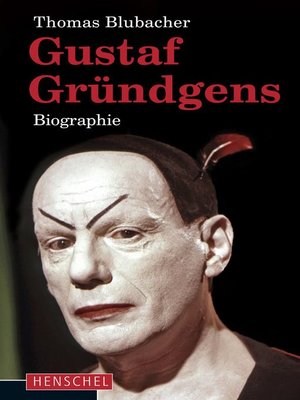 cover image of Gustaf Gründgens